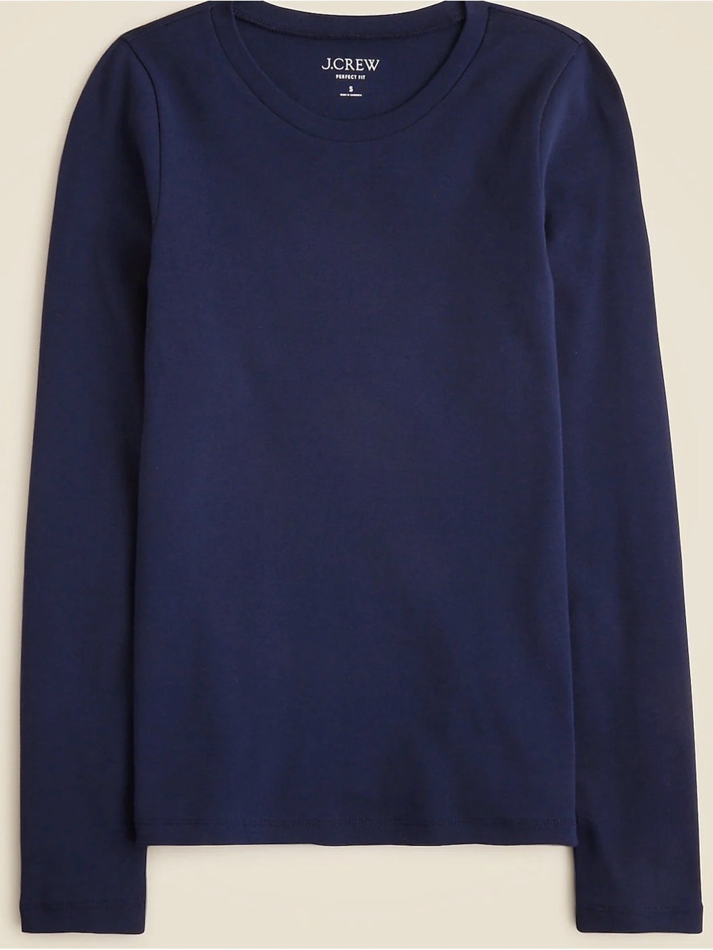 ✨ J.Crew Perfect Fit Long-Sleeve Crewneck T-Shirt ✨